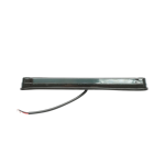 Червен LED Габарит / Маркер - Опушен 16 диода 12V-24V 235mm