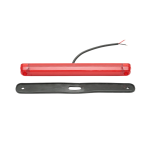 Червен LED Габарит / Маркер с NEON ефект - 16 диода 12V-24V 235mm
