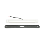 Бял LED Габарит / Маркер с NEON ефект - 16 диода 12V-24V 235mm