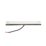 Бял LED Габарит / Маркер с NEON ефект - 16 диода 12V-24V 235mm
