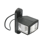 LED Габаритна светлина тип рогче с 3 позиции - Жълт Бял Червен 6 диода 12V-24V