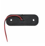 Жълта LED Габаритна светлина / маркер - Опушен 12 диода 12V-24V