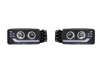 Комплект LED Фарове за IVECO STRALIS 24V – DRL, Startup Effect, Лупи, OEM 5801571745 / 5801571746
