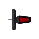 Комплект LED Габаритни светлини тип рогче с 3 позиции - Жълт Червен 90 mm 12V-24V