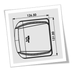 Комплект LED Плафони за Регистрационен номер Бели с Червен Neon Габарит - 12V / 24V