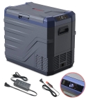 Къмпинг комплект Flexzon - Kомпресорен SMART хладилник фризер 43.6L + Термо кошница 30L + Сгъваема стойка за хладилник