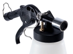 Комплект за обезвъздушаване на спирачна система 0.75 L, с резервоар, пневматичен пистолет, 2 м маркуч и универсални адаптери