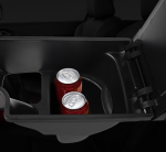 Подлакътник за автомобил Nissan Juke 2010-2019 MK1, с отделение за съхранение, 2x USB-A, 1x USB-C, достъп до бутоните за подгрев на седалките, черен