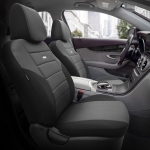 Комплект Тапицерия SelectedFit One Design by OTOM текстил  – Черно-Сива, за Предни и Задни Седалки