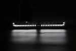 LED Бар Flexzon SHARK-LITE BOOST 47 см, 125W, 11000 lm, бял/оранжев DRL, аварийна блиц светлина с 4 режима, E-Mark E9, R65, 10–24V