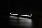 LED Бар Flexzon SHARK-LITE BOOST 47 см, 125W, 11000 lm, бял/оранжев DRL, аварийна блиц светлина с 4 режима, E-Mark E9, R65, 10–24V