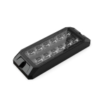 LED габарит с оранжев блиц, 12 LED, 9.1W, 12 режима, синхронизация, IP67, E-Mark E9, ECE R65 / R10, 12–24V