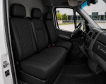 Комплект 2+1 Тапицерия за MERCEDES SPRINTER W906 2006-2018 – Еко кожа, Черна с черен шев, 8 части