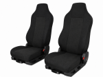 Комплект текстилна тапицерия за MAN TGA, TGL, TGX, TGS 2015–2021 г., 2 части, черна