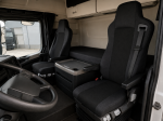 Калъф/тапицерия за седалки за Mercedes-Benz Actros, Axor, Atego 2000–2015 г., черни