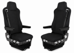 Калъф/тапицерия за седалки за Mercedes-Benz Actros, Axor, Atego 2000–2015 г., черни