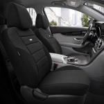 Комплект Тапицерия SelectedFit One Design by OTOM текстил  – Черна, за Предни и Задни Седалки