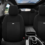 Комплект Тапицерия SelectedFit Flex Design by OTOM текстил  – Черна, за Предни и Задни Седалки