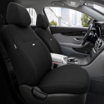 Комплект Тапицерия SelectedFit Flex Design by OTOM текстил  – Черна, за Предни и Задни Седалки