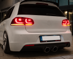 Комплект GTI FULL LED стопове за Volkswagen Golf 6 Mk6 R20 2008–2013 Хечбек Hatchback, динамични мигачи