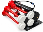 Петорна въздушна тромба клаксон Super Resonant Air Dadan 24V за камиони и автобуси, 125dB, 3-10 Bar