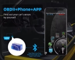 Автодиагностичен скенер ELM327 MINI OBD2 с Bluetooth за автомобили 1992–2021 г.
