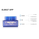 Автодиагностичен скенер ELM327 MINI OBD2 с Bluetooth за автомобили 1992–2021 г.