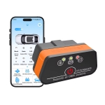 Автодиагностичен скенер OBD2 iCar 3 с Bluetooth 5.2 за Android и iOS, 12V, MAXOBD