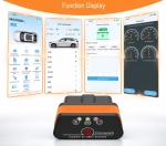 Автодиагностичен скенер OBD2 iCar 3 с Bluetooth 5.2 за Android и iOS, 12V, MAXOBD