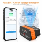Автодиагностичен скенер OBD2 iCar 3 с Bluetooth 5.2 за Android и iOS, 12V, MAXOBD