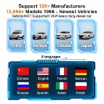 Автодиагностичен скенер OBD2 iCar 3 с Bluetooth 5.2 за Android и iOS, 12V, MAXOBD
