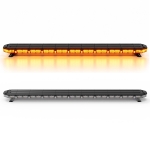 Оранжева LED аварийна лампа 135 см, 138W, 138 LED, 16 режима, ECE R65/R10, IP67, 12V/24V