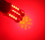 LED Лед Крушки, Стоп, 44 SMD, Canbus, 1156 (P21W), 12V, Червена Светлина