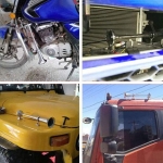 Тромба клаксон единична 12-24V за автомобили джипове бусове ТИР - 63 см