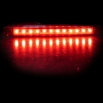 1 брой ЛЕД LED Червен Диоден Маркер Габарит Токос със 12 светодиода за камион ремарке бус ван каравана платформа 12V