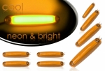 LED Светодиоден Габарит Неон Ефект Маркер Токос Жълт 12V-24V, 107 мм