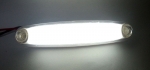 LED Светодиоден Габарит Неон Ефект Маркер Токос Бял 12V-24V, 107 мм
