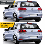 Комплект GTI FULL LED стопове за Volkswagen Golf 6 Mk6 R20 2008–2013 Хечбек Hatchback, динамични мигачи