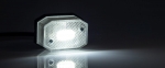 2 Броя LED Лед Габарит с Рефлектор, Бяла Светлина, Маркер, Токос, 12V - 24V, E-Mark E9, За Каравана, Кемпер и др.