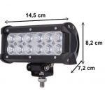 12 LED 36W Халоген Водоустойчива Светлина Работна Лампа 10-30V за Ролбар АТВ, Джип