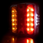 Комплект от 2 броя Мултифункционални Диодни LED стопове стоп задна светлина 12V 24V  за бус камион ТИР ремарке каравана